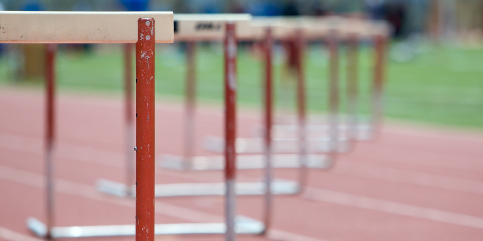 Hinder uppradade p&aring; l&ouml;parbanor