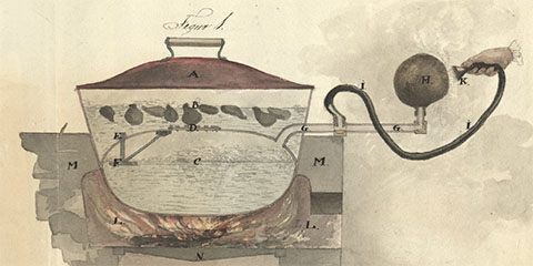 Ans&ouml;kan om patent fr&aring;n Immanuel Nobel 1834